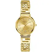 GUESS Dameur GW0545L2 G Cluster Guld/Gul guldtonet stål Ø32 mm