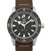Rado Herreur R32505019 Captain Cook Grå/Læder Ø42 mm