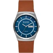 Skagen Herreur SKW6906 Melbye Titanium Blå/Læder Ø40 mm