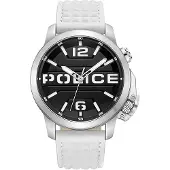 Police Herreur PEWJD0021704 Automated Sort/Læder Ø44 mm