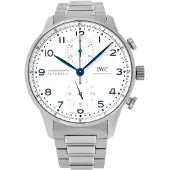 IWC Herreur IW371617 Portugieser Sølvfarvet/Stål Ø41 mm