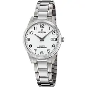 Festina Dameur F20509-1 Classic Hvid/Stål Ø31 mm