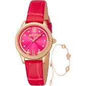 Just cavalli Dameur JC1L315L0035 Set Rosa/Læder Ø30 mm
