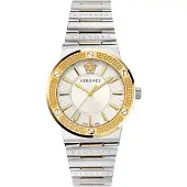 Versace Dameur VEVH00620 Greca Logo Sølvfarvet/Stål Ø38 mm
