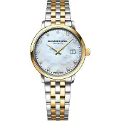 Raymond Weil Dameur 5985-STP-97081 Toccata Hvid/Stål Ø29 mm