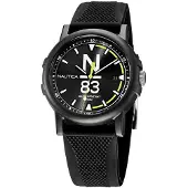 Nautica Herreur NAPEPS106 N83 Sort/Gummi Ø38 mm