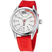Nautica Herreur NAPHBS118 N83 Sølvfarvet/Gummi Ø40 mm