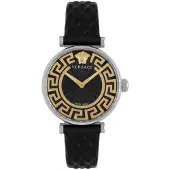 Versace Dameur VE1CA0123 Classic Grå/Læder Ø35 mm