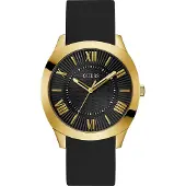 GUESS Herreur GW0728G2 Arc Sort/Gummi Ø44 mm