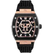 Philipp Plein Herreur PWPUA0124 The Hexagon Sort/Gummi