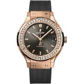 Hublot 565.OX.7081.RX.1204 Classic Fusion Grå/Gummi Ø38 mm
