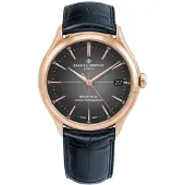 Baume & Mercier Herreur M0A10584 Clifton Grå/Læder Ø39 mm