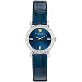 Versace Dameur VE6M00122 Petit Blå/Læder Ø28 mm