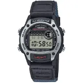 Casio W-220HF-8AVEF Timeless Collection LCD/Tekstil Ø36.6 mm