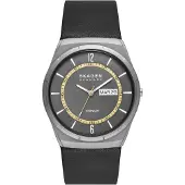 Skagen Herreur SKW6907 Melbye Titanium Grå/Læder Ø40 mm