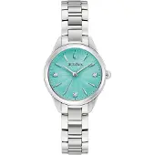 Bulova Dameur 96P253 Sutton Blå/Stål Ø28 mm