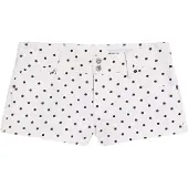 Bershka Jeans sort / white denim