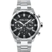 Police Herreur PEWJK2204201 Classic Sort/Stål Ø46 mm