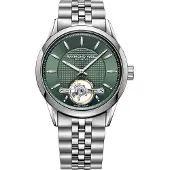 Raymond Weil Herreur 2780-ST-52001 Freelancer Grøn/Stål Ø42 mm