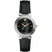 Versace Dameur V16020017 Daphnis Sort/Læder Ø35 mm