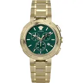 Versace Herreur VE2H00521 V Extreme Grøn/Gul guldtonet stål Ø46 mm