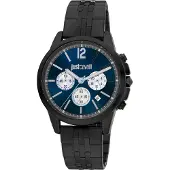 Just cavalli Herreur JC1G175M0275 Classic Blå/Stål Ø42 mm