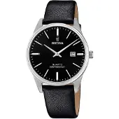 Festina Herreur F20512-4 Sort/Læder Ø39 mm
