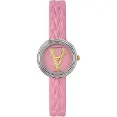 Versace Dameur VET301021 V Virtus Rosa/Læder Ø28 mm