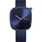 Bering Herreur 18040-397 Pebble Blå/Tekstil Ø40 mm