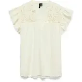 Vero Moda Bluse 'VMLine' hvid