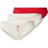 Etam Slip 'Johnnie' creme / lyserød / rød