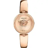 Versace Dameur VECQ00718 Palazzo Guldfarvet/Rosaguldtonet stål Ø34