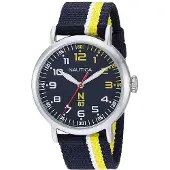 Nautica Herreur NAPWLS907 Wakeland Sort/Tekstil Ø40 mm