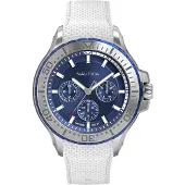 Nautica Herreur NAPAUC001 Blå/Gummi Ø49 mm