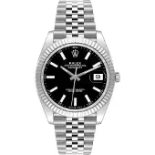 Rolex Herreur 126334-0018 Datejust 41 Sort/Stål Ø41 mm