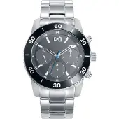 Mark Maddox Herreur HM7130-56 Classic Stål Ø43 mm