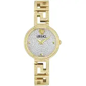 Versace Dameur VE7A00524 Greca Goddess Sølvfarvet/Gul guldtonet