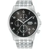 Lorus Herreur RM335JX9 Dress Sort/Stål Ø43 mm