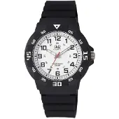 Q&Q Herreur VR18J003Y Classic Hvid/Gummi Ø43 mm