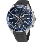 Nautica Herreur NAPOBF121 Ocean Beach Blå/Gummi Ø46 mm