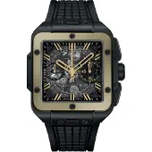 Hublot Herreur 821.CM.0130.RX Square Bang Unico Gummi Ø42 mm