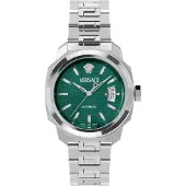 Versace Herreur VEAG00324 Dylos Grøn/Stål Ø42 mm