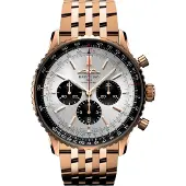 Breitling Herreur RB0137241G1R1 Navitimer B01 Chronograph 46 Hvid/18