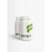 Body Science 2 x Wellness Series Omega-3 Fiskeolie - 100 kapsler
