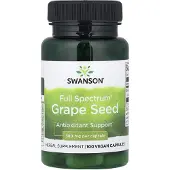 Swanson Health , Full Spectrum Grape Seed, 380 mg, 100 Kapsler