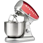 G3 Ferrari Pastaio deluxe røremaskine Sølv-rød