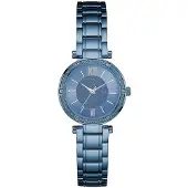 GUESS Dameur W0767L4 Park Ave Blå/Stål Ø30 mm