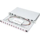 Digitus Professional DN-96331-4 - Fiber optisk splice boks - LC x 24 - 1U - 19