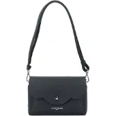 LANCASTER PARIS Håndtaske 'PUR & ELEMENT CITY FLORE' sort