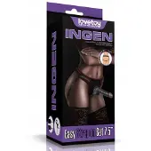 Lovetoy Easy Strap-On Sæt 7,5'' Sort